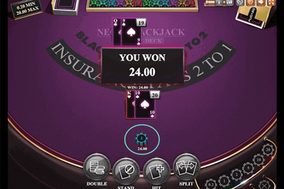 simulador blackjack